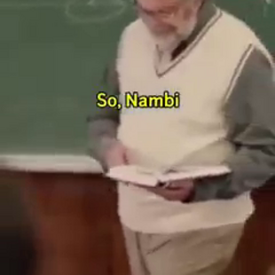 Nambu is the book wrong? Sigma defeat