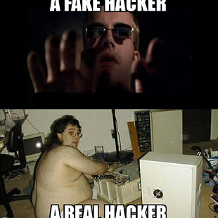 a Fake Hacker