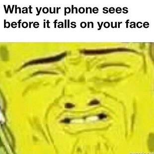 When your phone drop