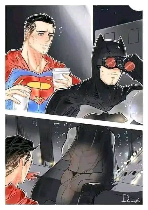 Superman can see