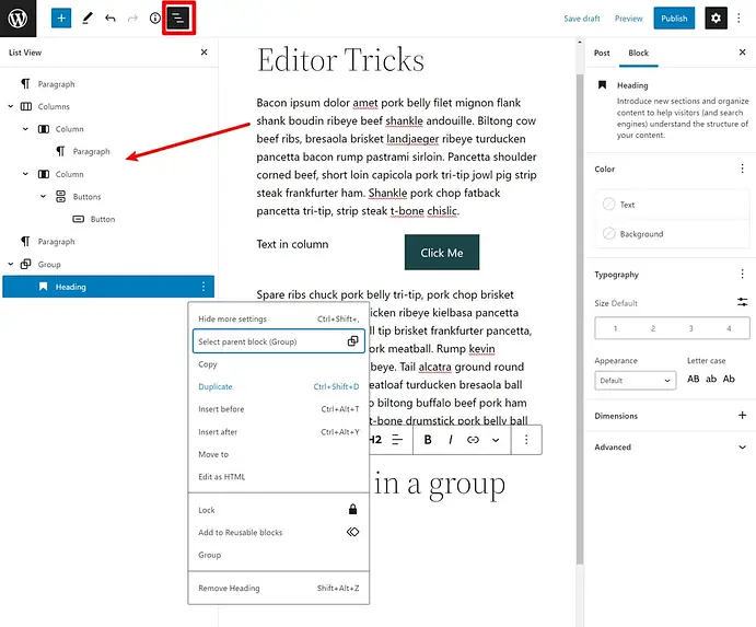 How to use Block editor WordPress – Gutenberg Tutorial WordPress-congvietit.com
